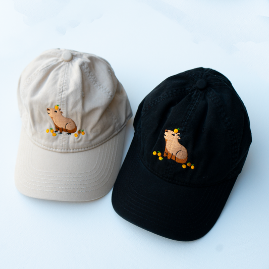 Capybara Embroidered cap