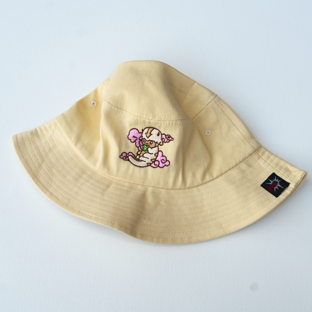 Cloud Bison Embroidered Bucket Hat