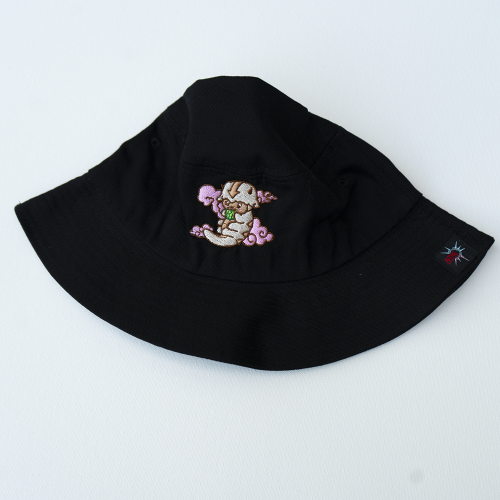 Cloud Bison Embroidered Bucket Hat